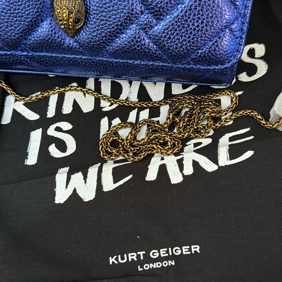 COPY - Kurt Geiger London Extra Mini Kensington Quilted Leather Wallet on a C… - Picture 9 of 17